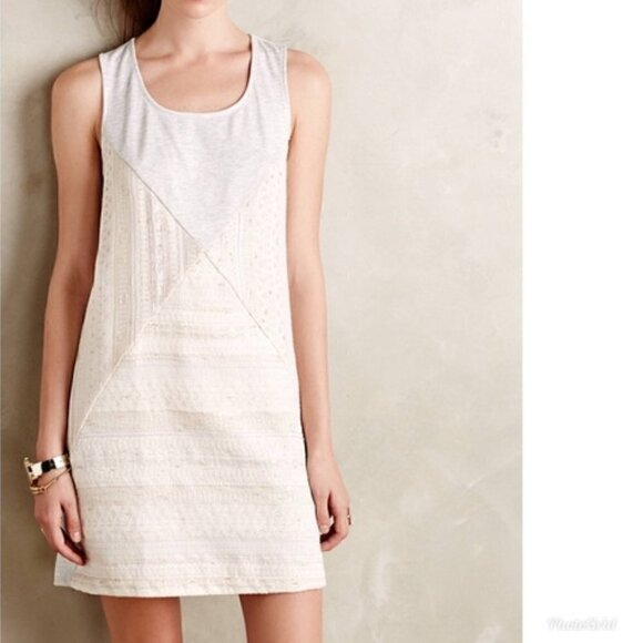 𝅺ANTHROPOLOGIE Dolan Jacquard Conflux Dress Size XS - Picture 1 of 10